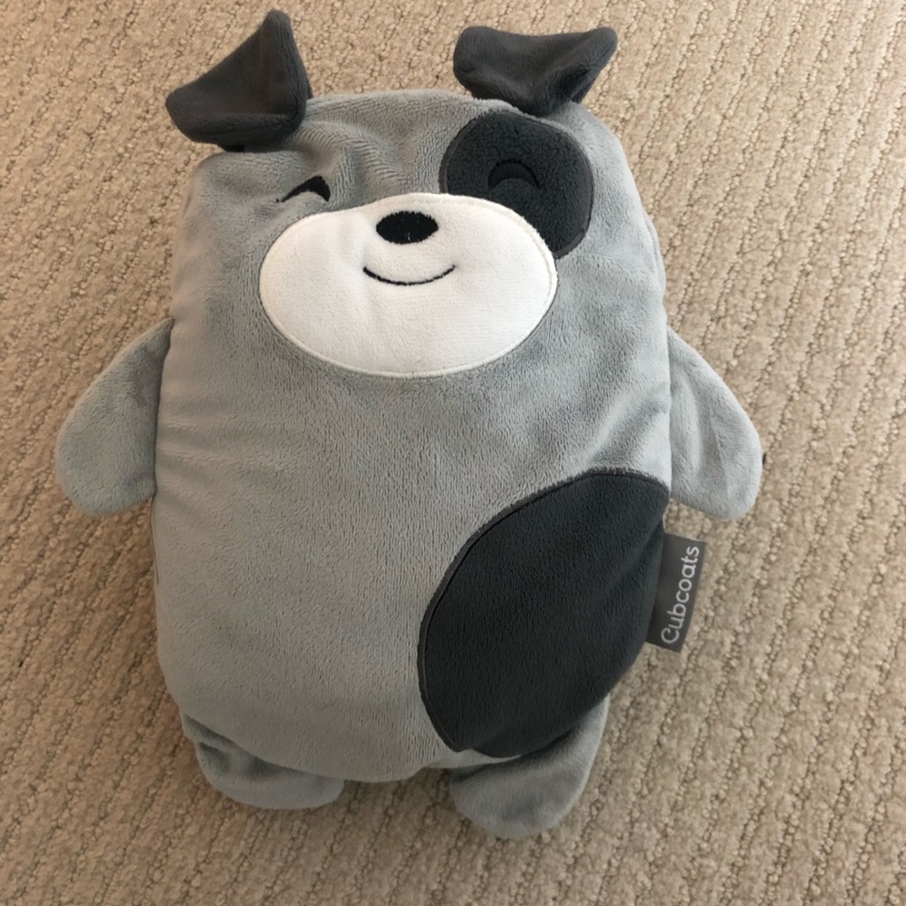 Gray dog cubcoat
